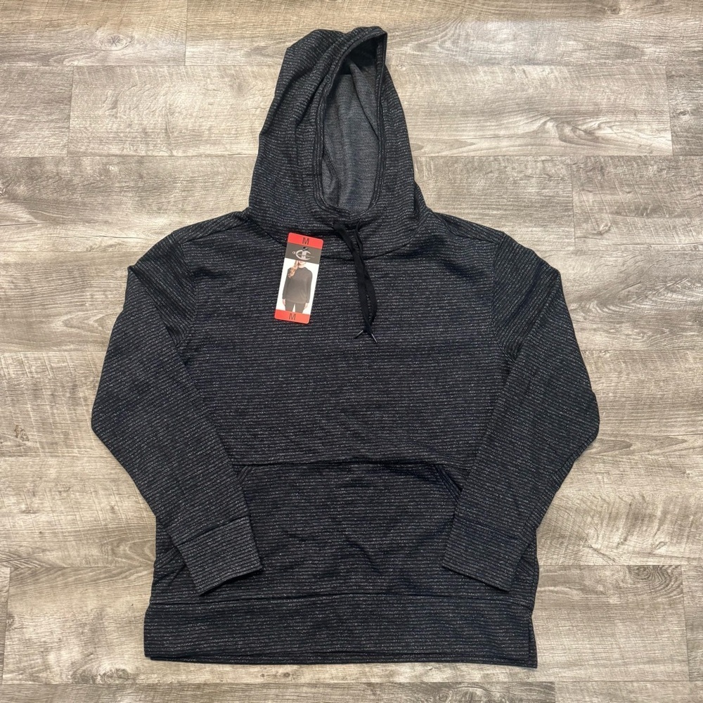 NWT Champion Elite Women’s Pullover Hoodie Sz. M Black Drawstring